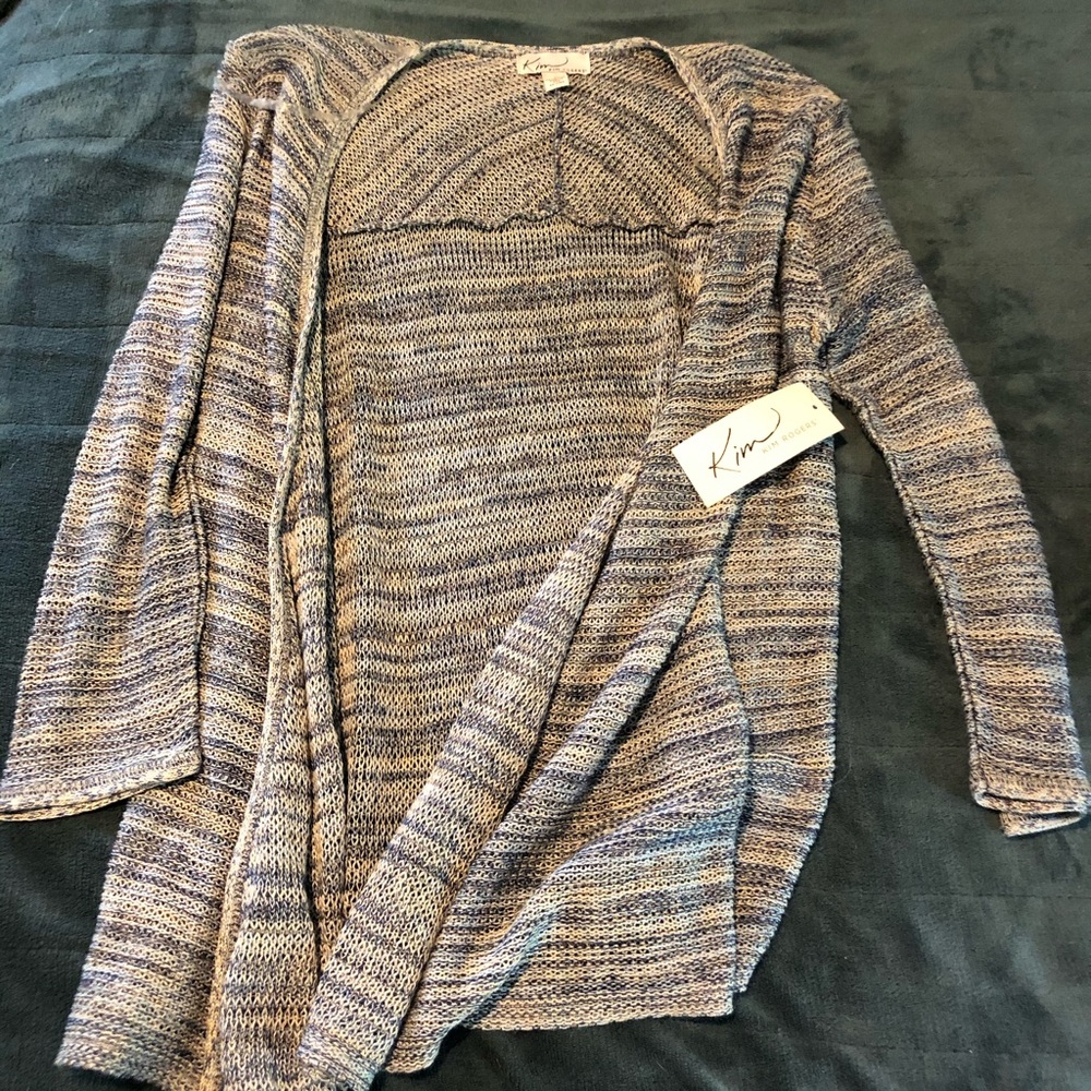 Kim Rogers Blue Cardigan